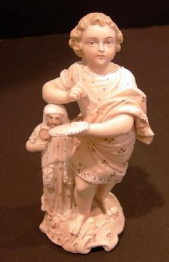 19th c. German Bisque Figural Group - Volkstedt