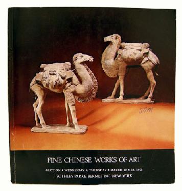 Sotheby Parke Bernet Auction Catalogue Chinese WOA