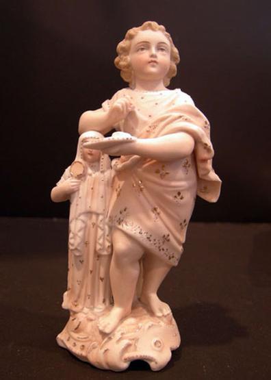 19th c. German Bisque Figural Group - Volkstedt