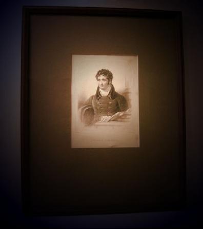 Poet Thomas Campbell Stipple Engraving - Framed