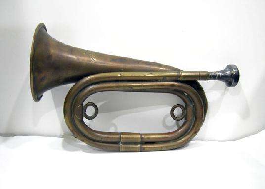 WWI US 1152 'Trench' Bugle - J.W. York and Sons 1918